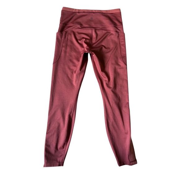 Athleta Allyson Felix Ultimate Stash II Legend Tight Leggings size M Coral Red - Picture 3 of 12